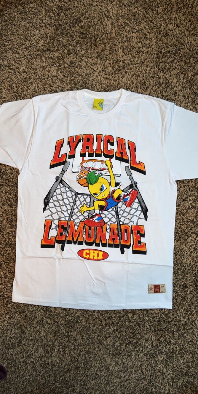 image of Lyrical Lemonade Tee in White, Men's (Size XL)