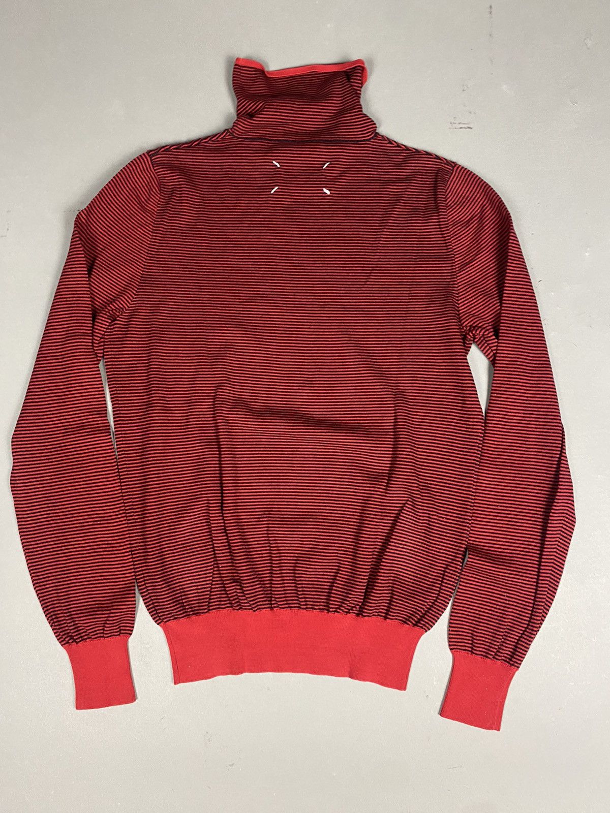 Maison Margiela Maison margiela 90s stripped turtleneck sweaters Size US M / EU 48-50 / 2 - 2 Thumbnail