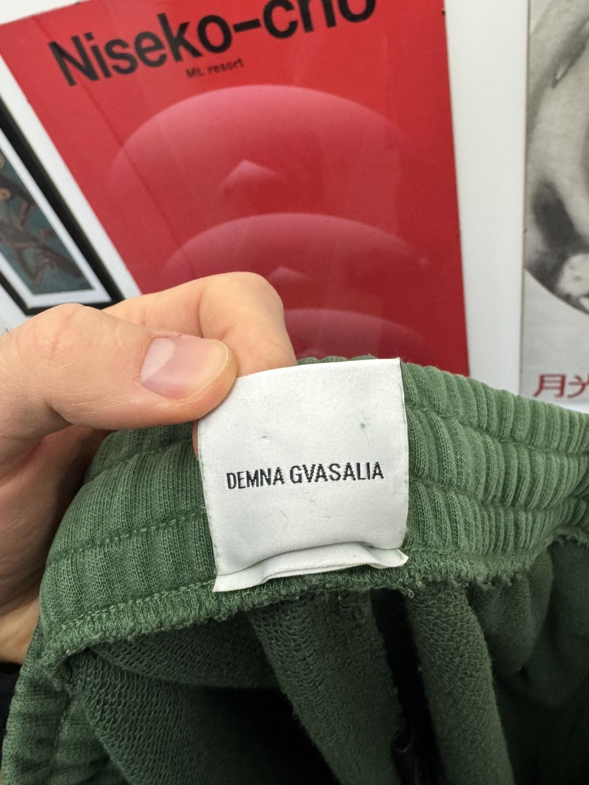 Vetements SS16 Vetements Demna Gvasalia Deconstructed Sweatpants Green Size US 30 / EU 46 - 6 Thumbnail