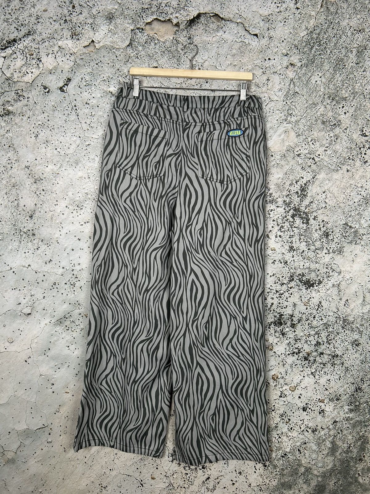 Japanese Brand Endless Nights Baggy Skateboarding Pants Streetwear Hype Size US 34 / EU 50 - 4 Thumbnail