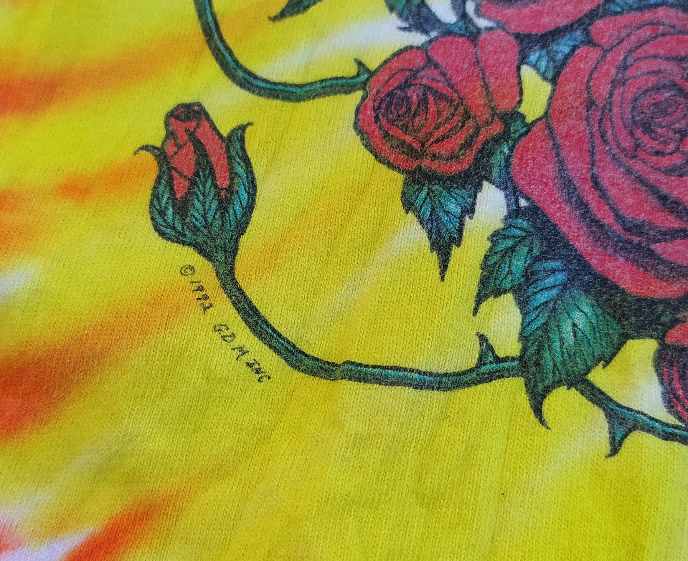 Grateful Dead × Liquid Blue × Vintage Vintage Grateful Dead Liquid Blue Tie Dye Longsleeve 90s Size US XL / EU 56 / 4 - 5 Thumbnail