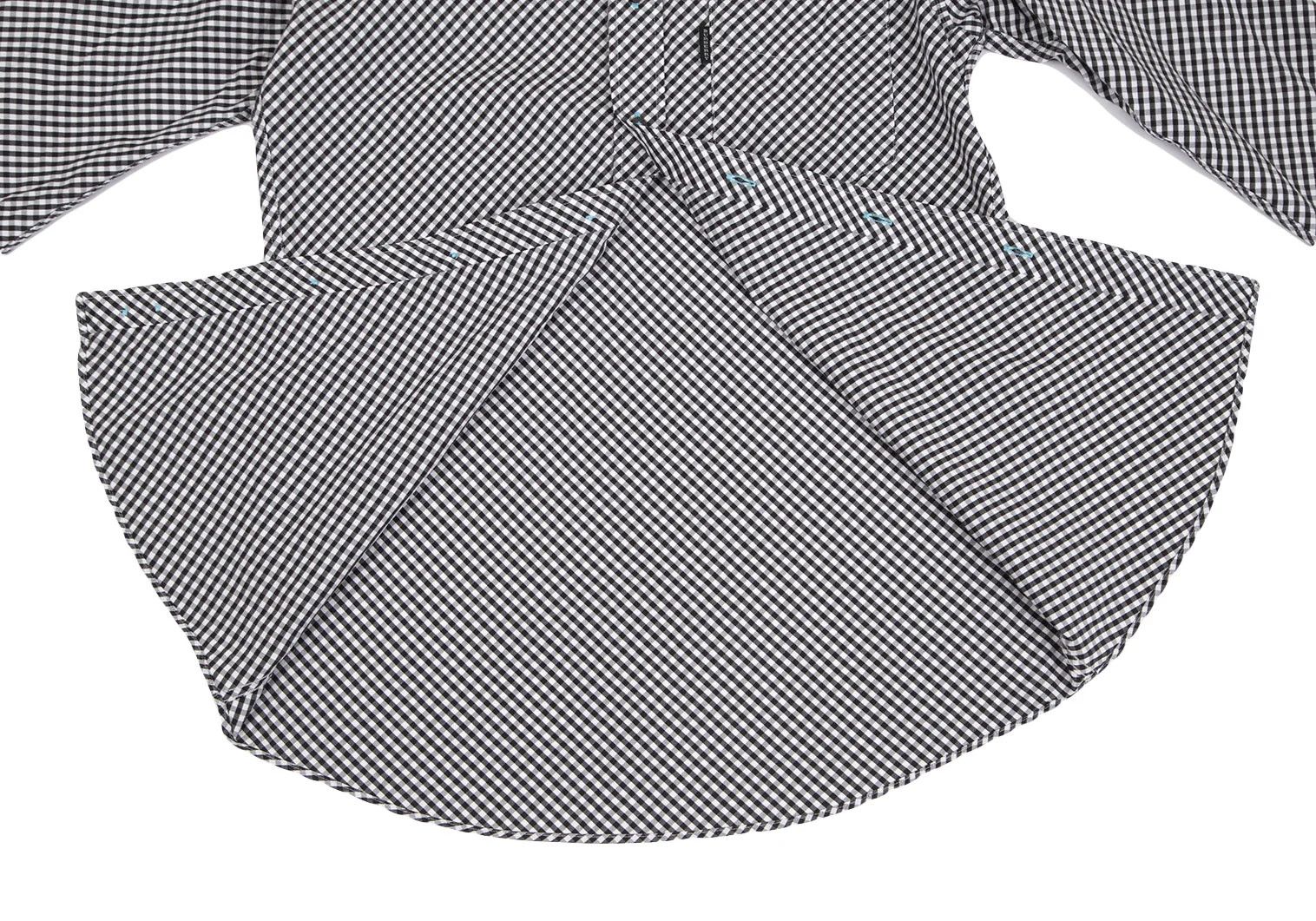 Burberry Gingham Check Button-Down Shirt in Black and White Size US S / EU 44-46 / 1 - 11 Thumbnail