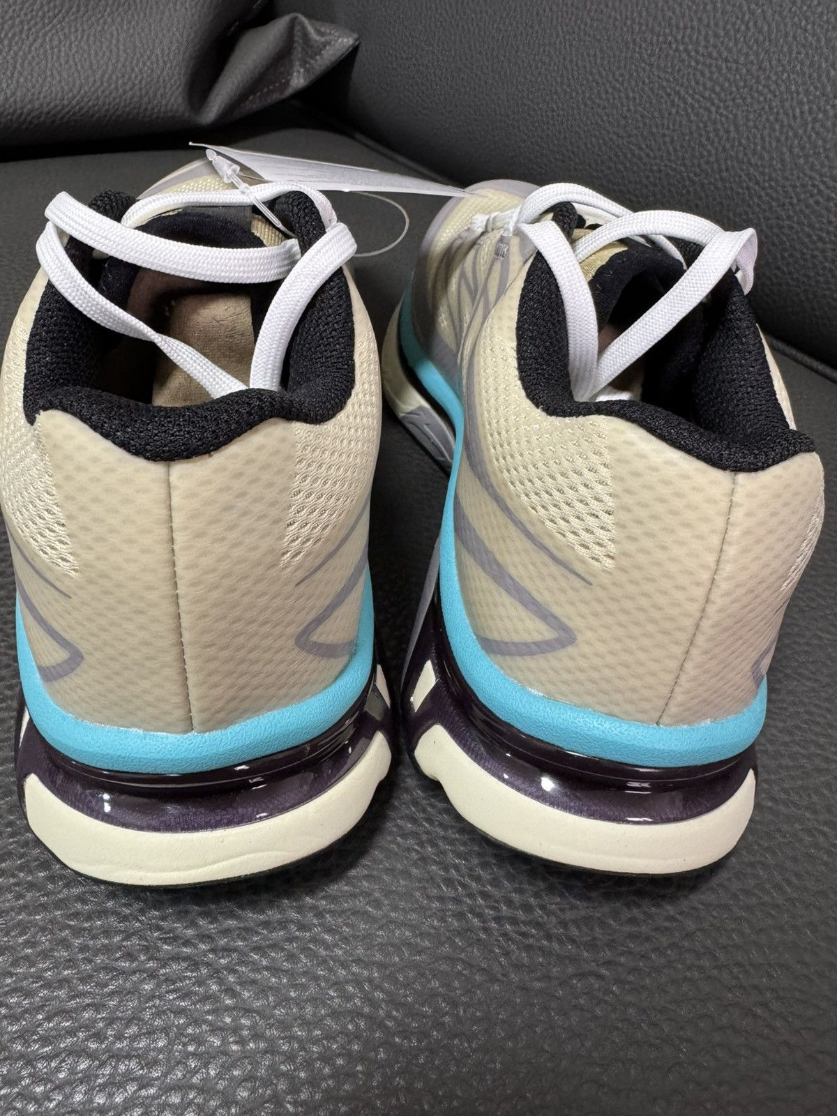 Salomon NIB XT-MM6 Retro Hiking Sneakers Unisex - Beige/Blue, 36.5 Size US 5.5 / IT 35.5 - 4 Thumbnail