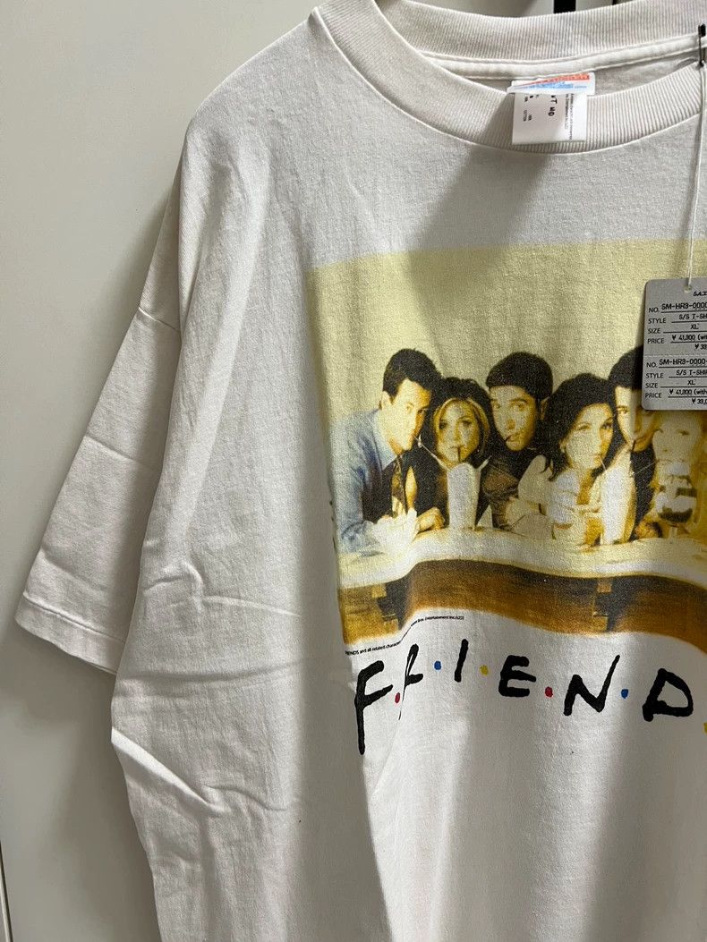 Saint Michael Saint Michael Friends co-branded white short sleeves Size US XL / EU 56 / 4 - 5 Thumbnail