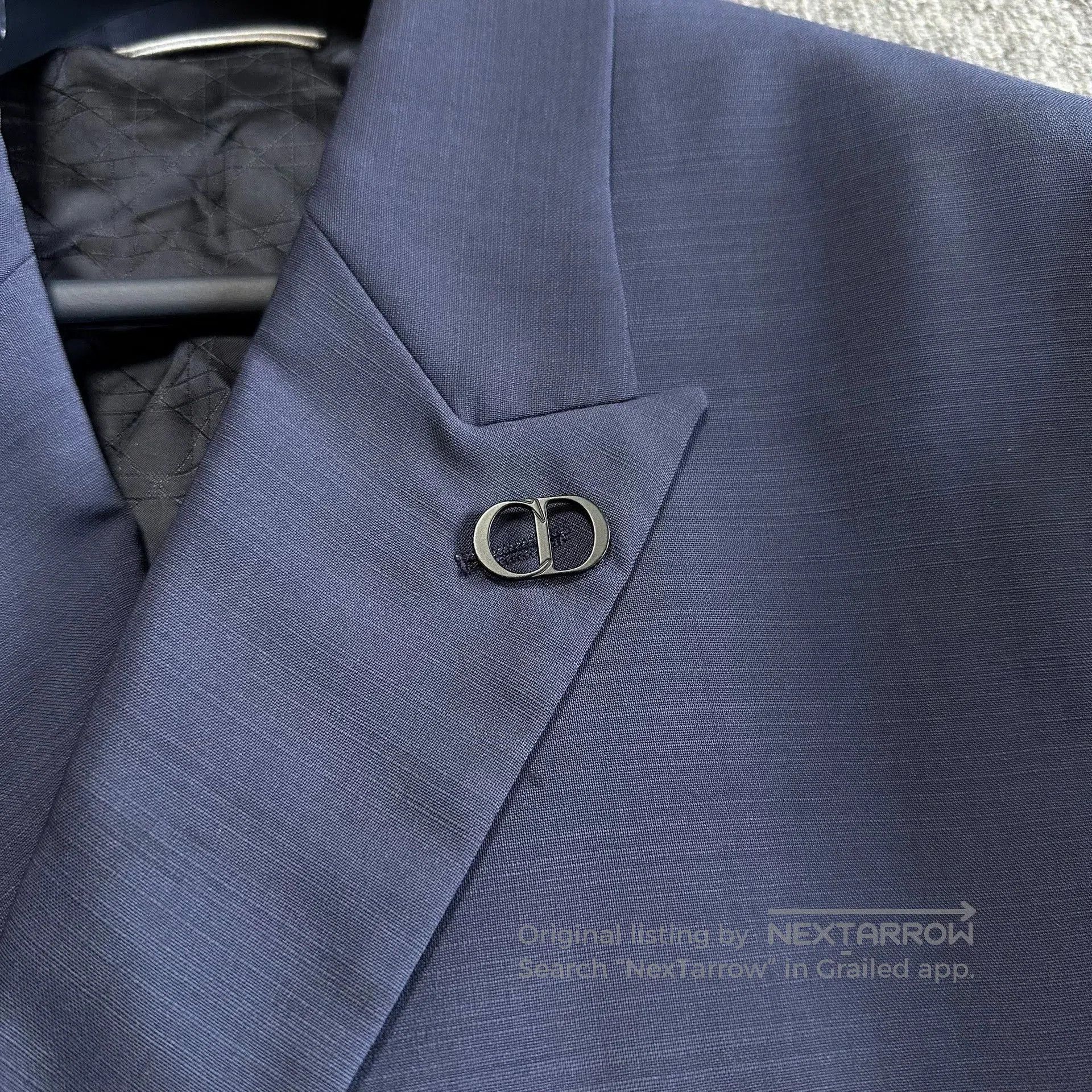 Dior Dior Navy Blue Double-Breasted Suit Set. Size US M / EU 48-50 / 2 - 2 Thumbnail
