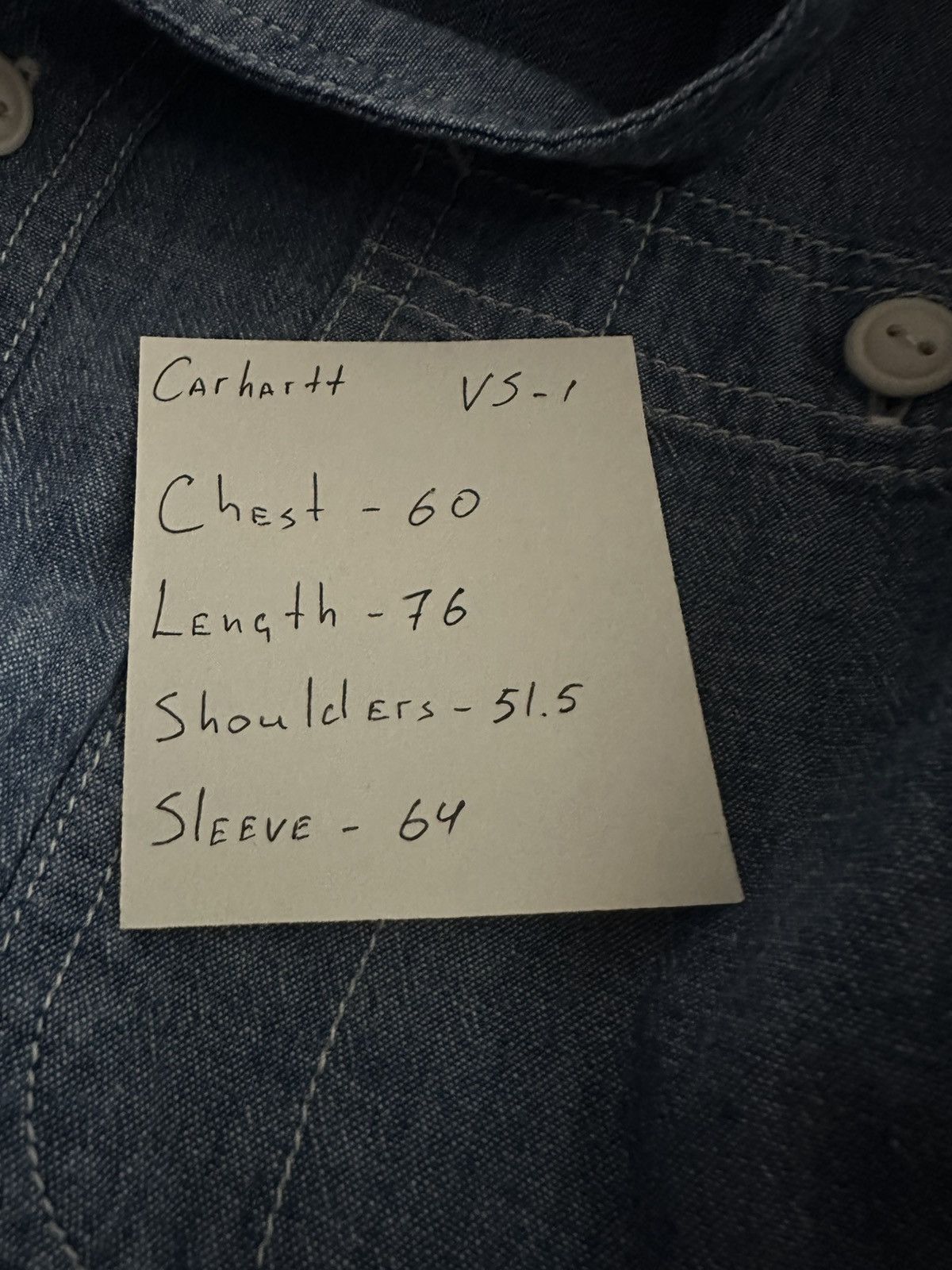 Carhartt Carhartt La Manufacture Jeans Denim Shirt Size US XL / EU 56 / 4 - 9 Thumbnail