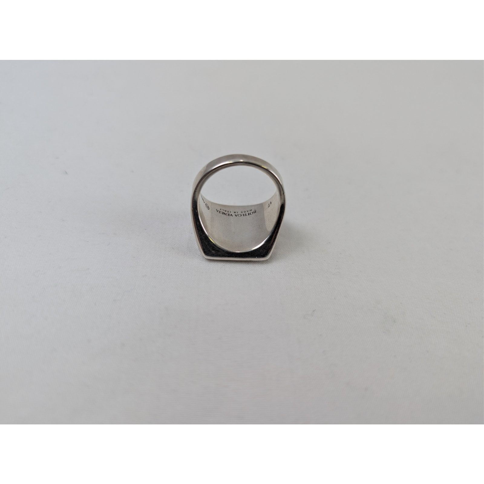 Bottega Veneta o1rshd1 Size: 21 / Sterling Silver / Enamel Anello Ring Blue Size ONE SIZE - 9 Thumbnail