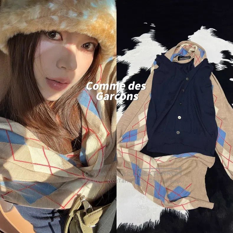 Comme des Garcons Comme Des Garcons Asymmetrical Fake Two-Piece Vest Cardiga Size M / US 6-8 / IT 42-44 - 1 Thumbnail