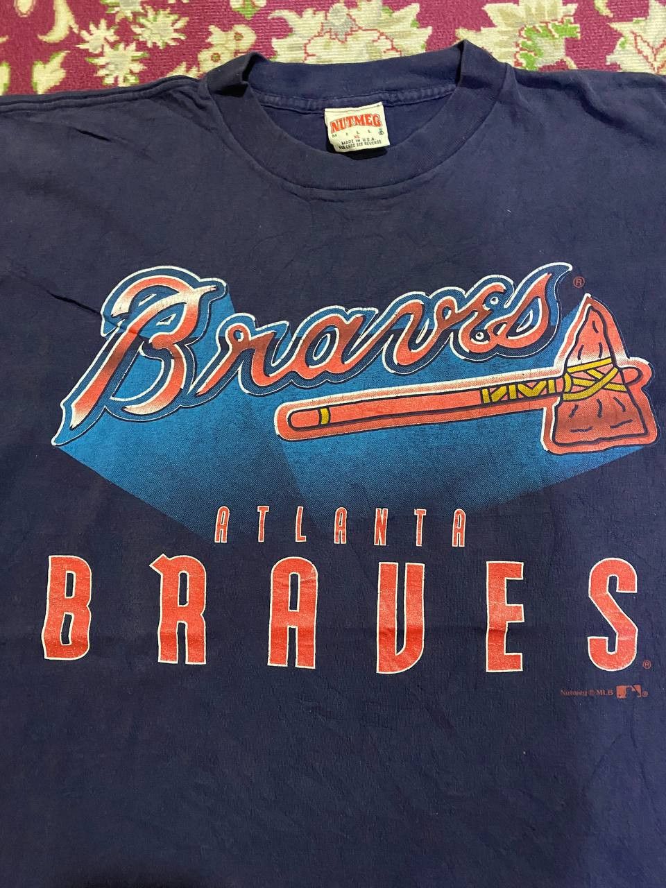 MLB × Vintage Vintage MLB Atlanta Braves Nutmeg Size US XL / EU 56 / 4 - 2 Thumbnail