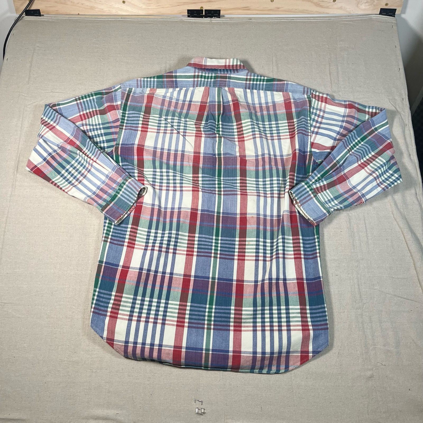 Polo Ralph Lauren Y2K Polo Ralph Lauren Button Down Mens XL Multicolor 90's Size US XL / EU 56 / 4 - 3 Thumbnail