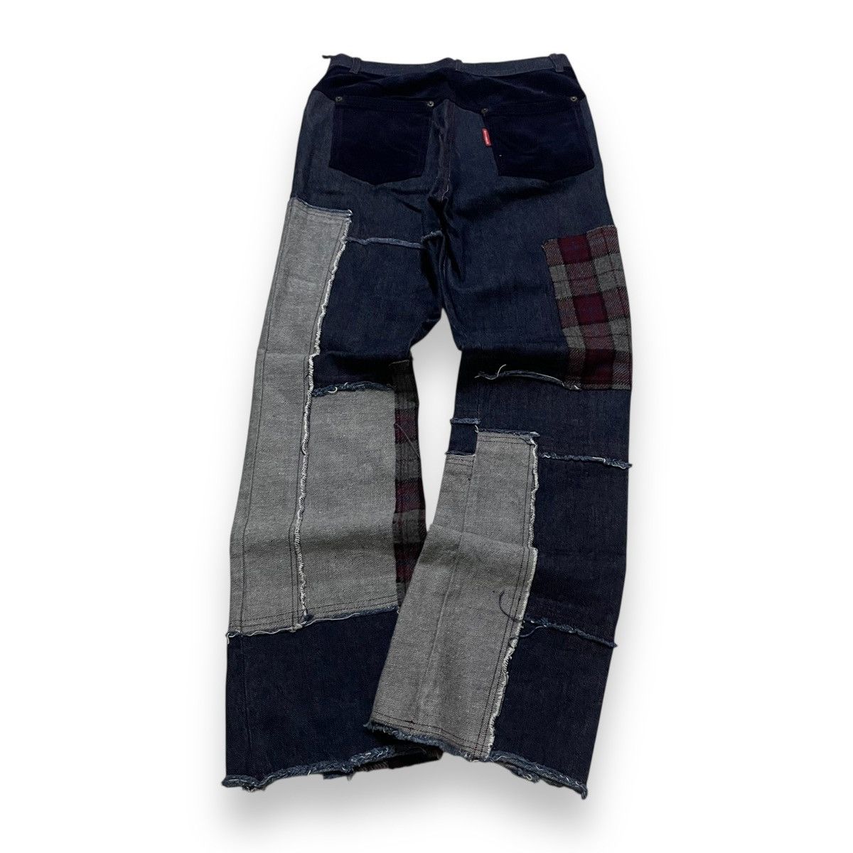 Japanese Brand ORIGINAL FLARE PATCHWORK SHINJI ABE BETTY (30×40) Size US 30 / EU 46 - 15 Thumbnail