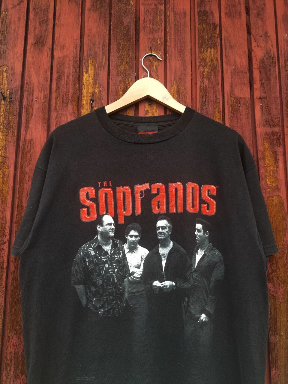 Vintage Vtg 2002 The Sopranos Movie Tee Shirt Godfather Mob Size US L / EU 52-54 / 3 - 2 Thumbnail