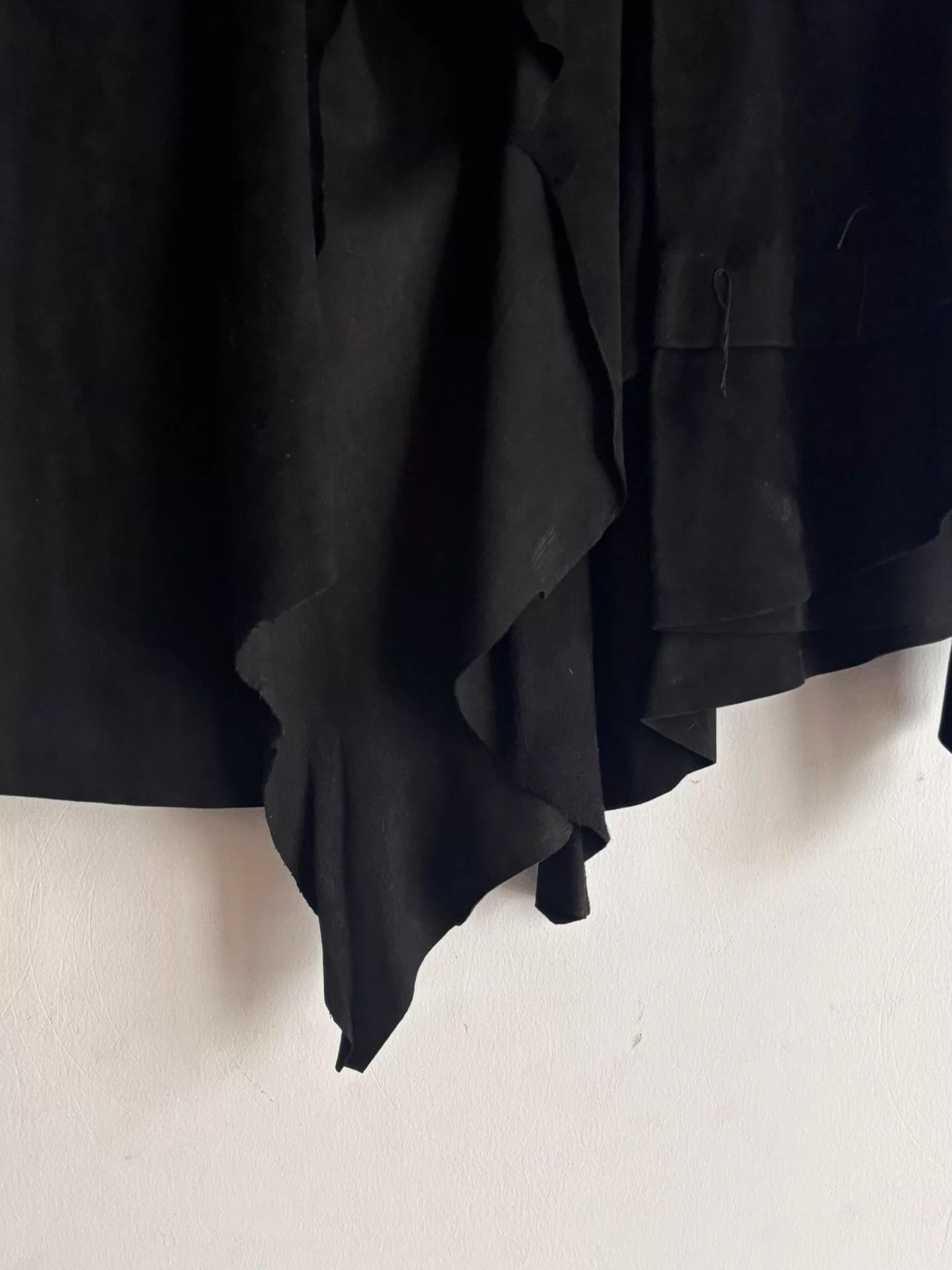 Maison Margiela MMM SS2004 White Label Rare Irregular Suede Jacket M Size M / US 6-8 / IT 42-44 - 6 Thumbnail