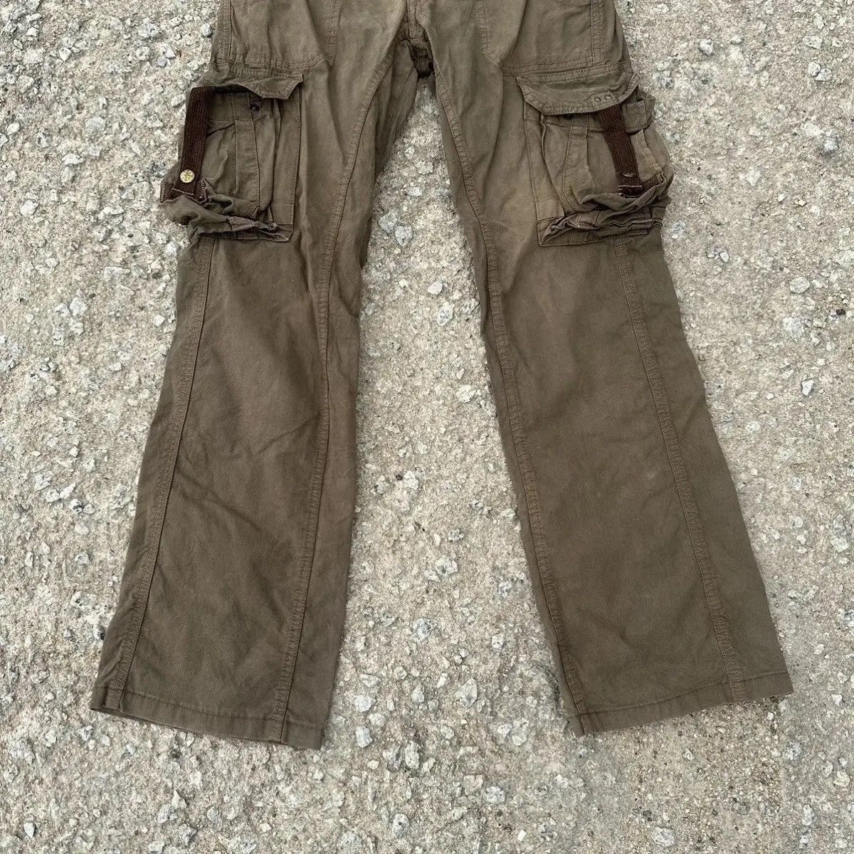 Generic Surplus SICKS💥FLARE/BOOTCUT SURPLUS Japan Tactical Multi Cargo Pants Size US 30 / EU 46 - 5 Thumbnail