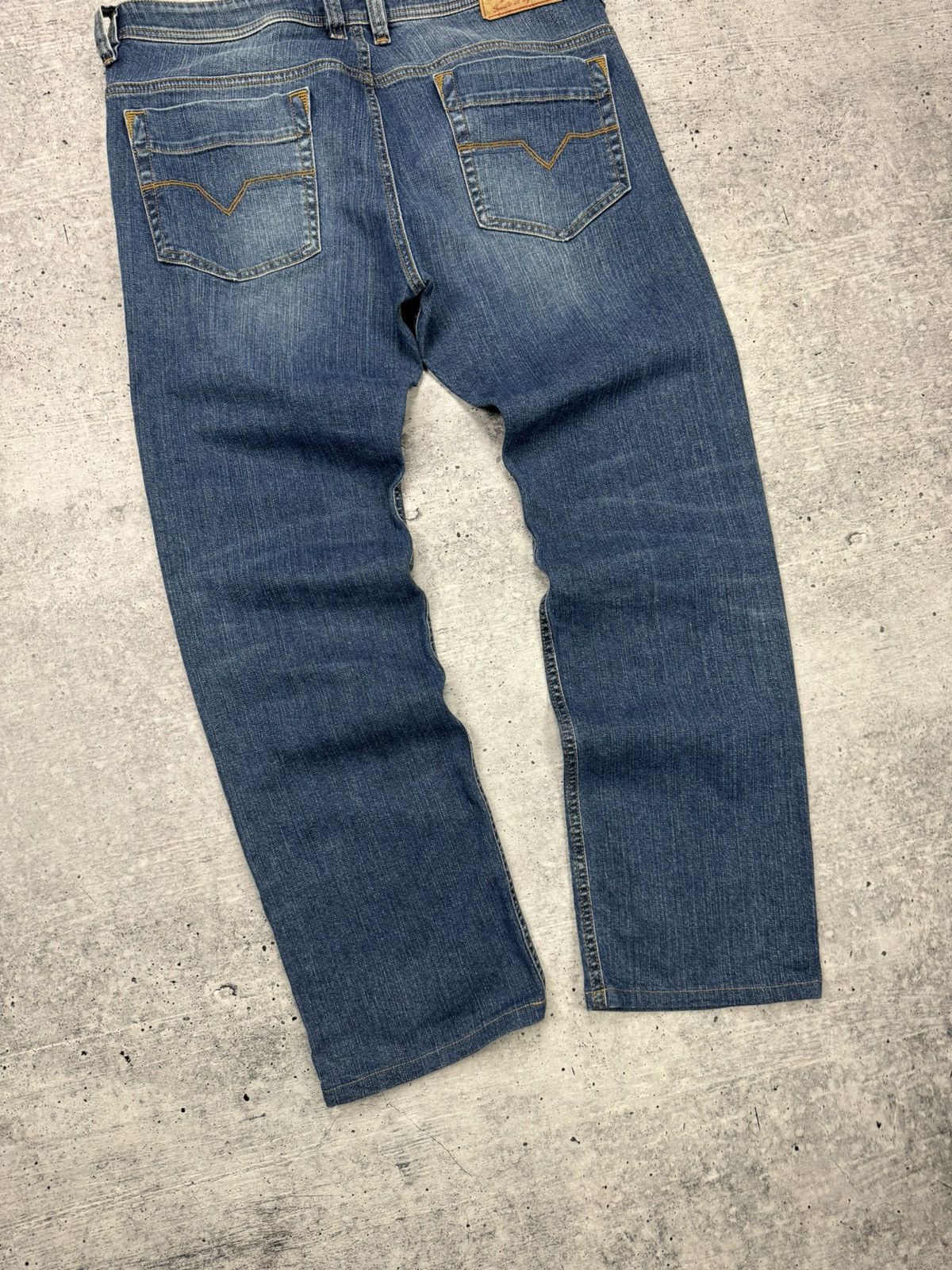 Diesel Vintage Diesel 90’s Y2K Style Blue Stonewashed Jeans Pants Size US 36 / EU 52 - 17 Thumbnail