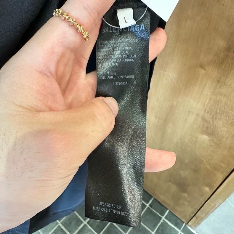 Balenciaga Balenciaga Behind the green post-it notes logo pattern bla Size US L / EU 52-54 / 3 - 6 Thumbnail