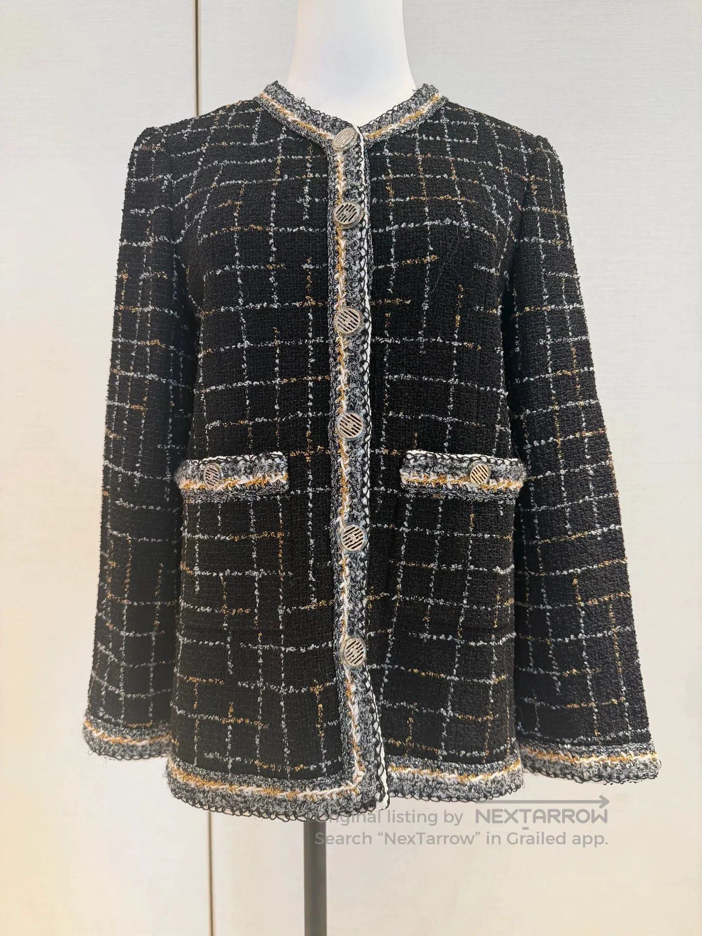 Chanel Chanel 17S Black Robot Jacket. Size US XS / EU 42 / 0 - 1 Thumbnail