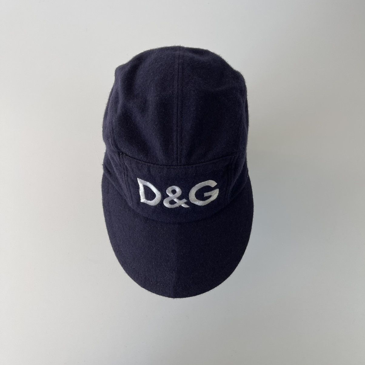 Dolce & Gabbana Dolce & Gabbana Wool Vintage 5-Panel Cap Blue Made in Italy Size ONE SIZE - 6 Thumbnail