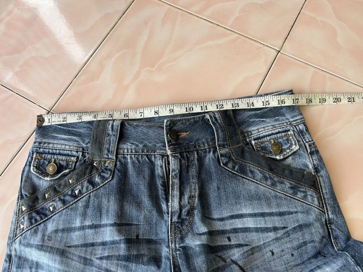 Japanese Brand Oririn Jeans Paints Splattered Flare Jeans Size US 34 / EU 50 - 10 Thumbnail