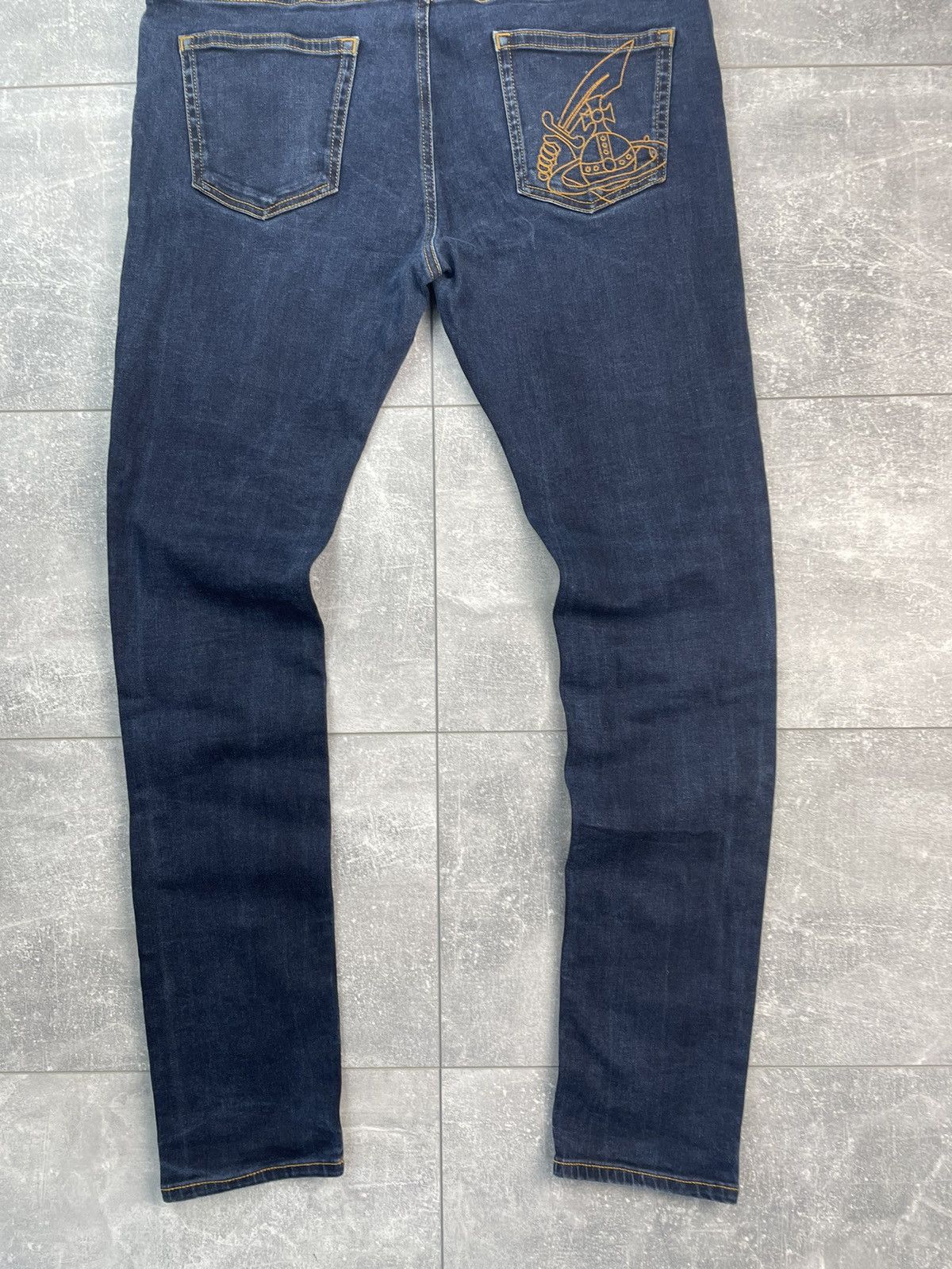 Vivienne Westwood Vivienne Westwood Skinny Denim Jeans Big Logo Size US 36 / EU 52 - 3 Thumbnail