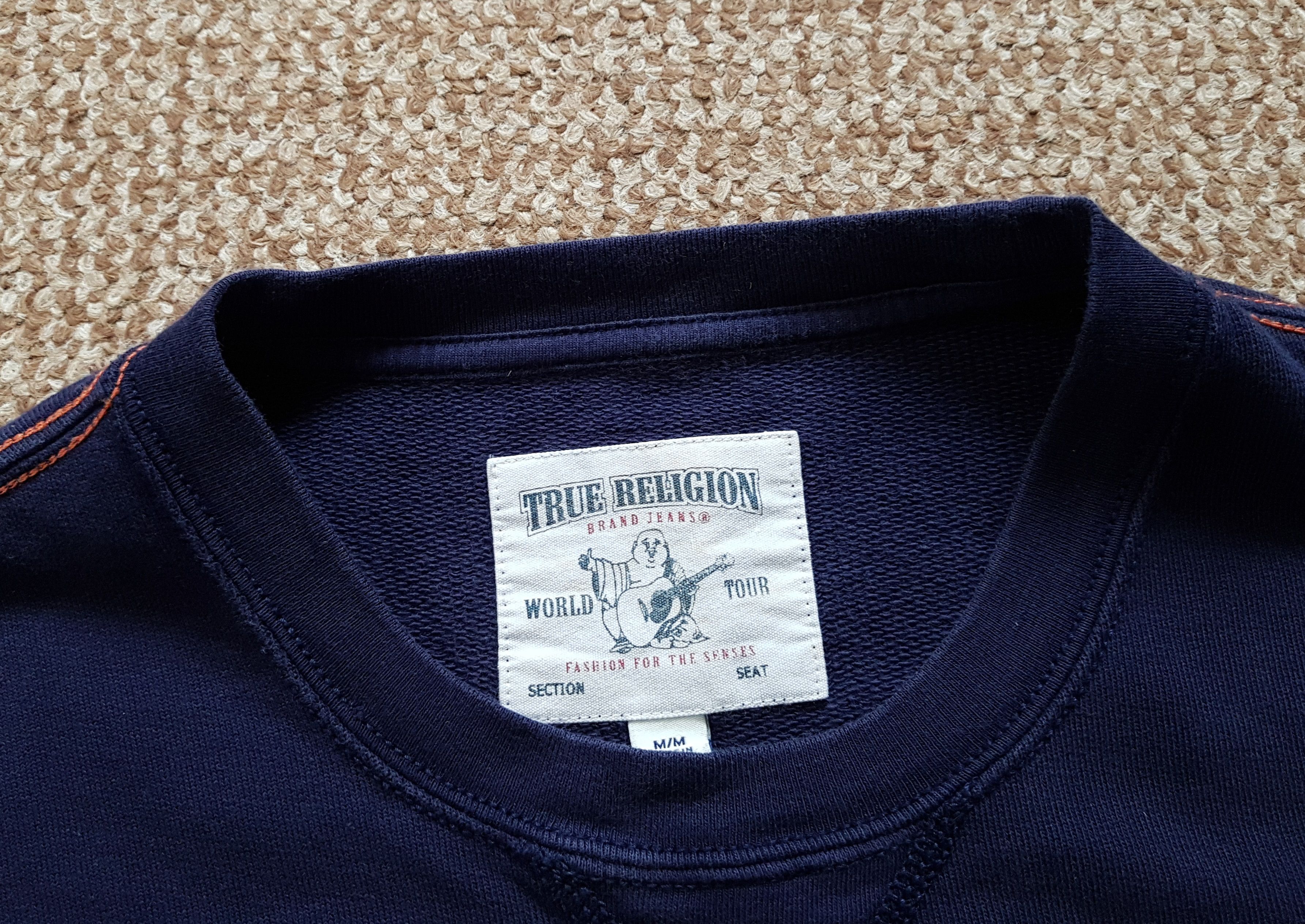 True Religion True Religion Crewneck Sweatshirt Pullover sz M Size US M / EU 48-50 / 2 - 7 Thumbnail