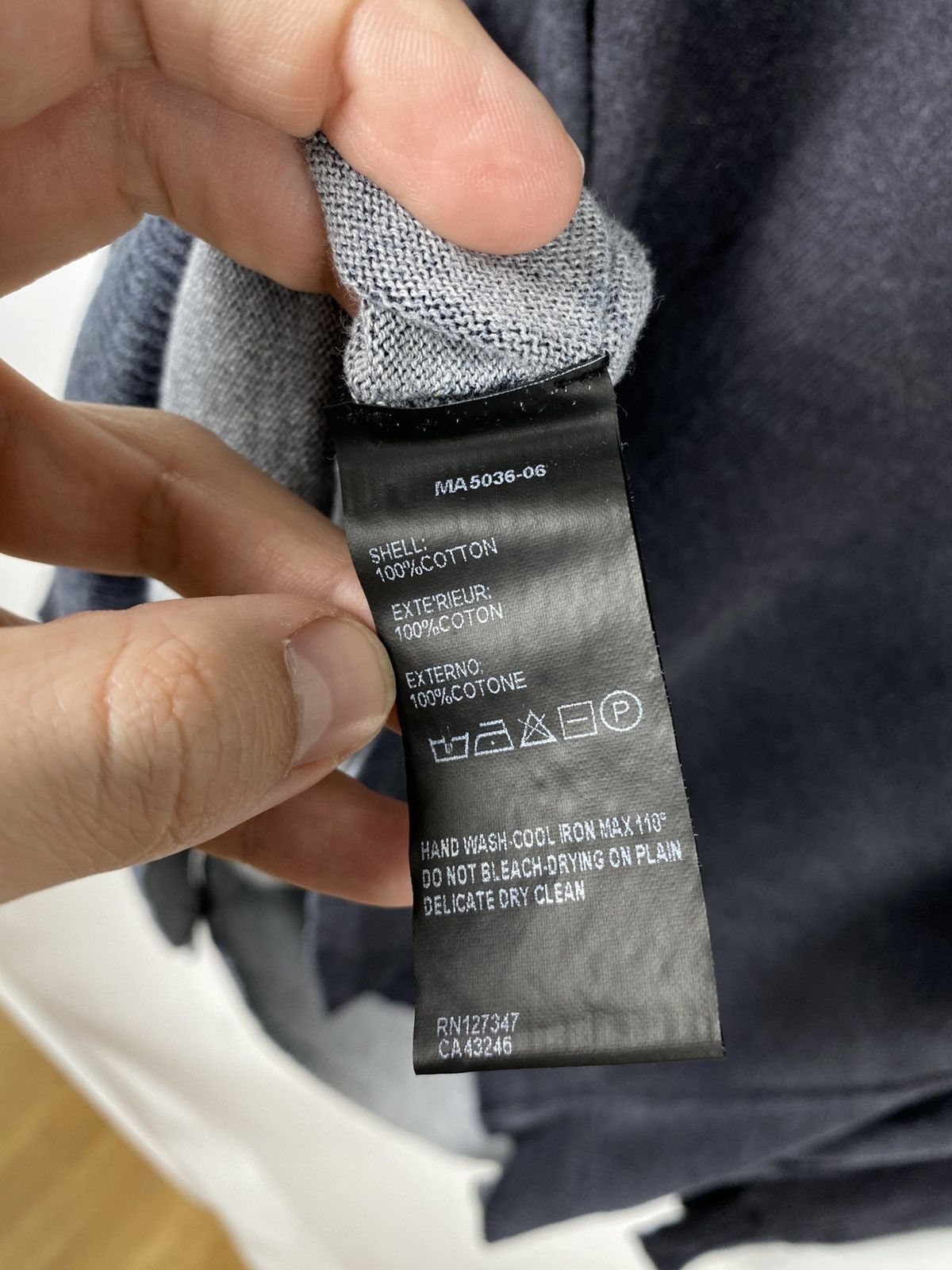 MA.STRUM Ma.Strum Cotton Garment Dyed Cardigan Button Front Size US XXL / EU 58 / 5 - 11 Thumbnail