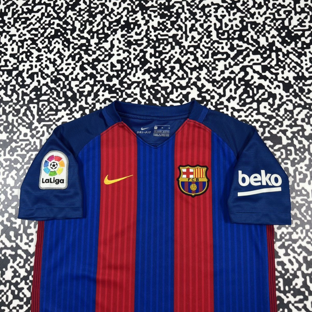 Nike Nike Barcelona Soccer Football Jersey Blokecore Retro Style Size XS / US 0-2 / IT 36-38 - 6 Thumbnail