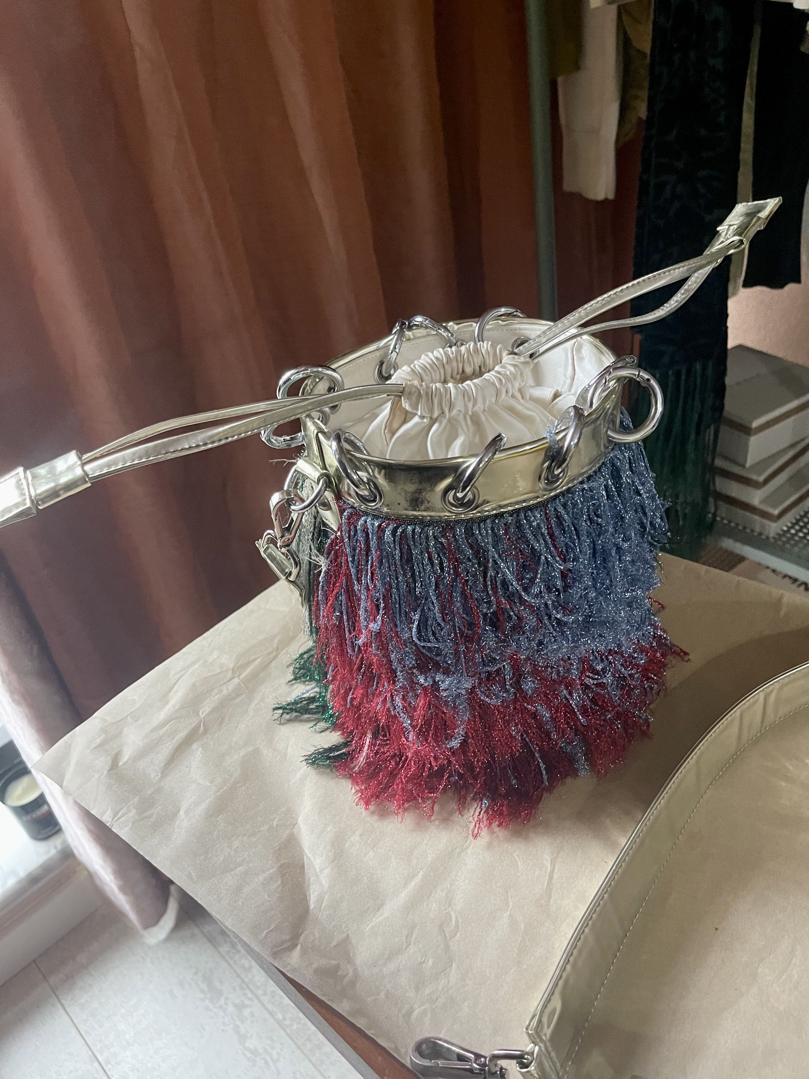 ANGEL CHEN Angel Chen Fringe Bucket Bag Size ONE SIZE - 2 Thumbnail