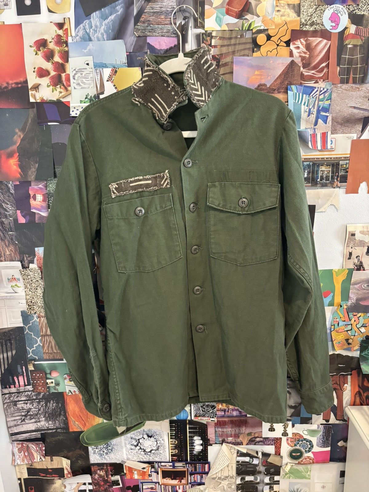 Other 1970 RH Ferguson Inc Vietnam War Native American Jacket Size US L / EU 52-54 / 3 - 2 Thumbnail