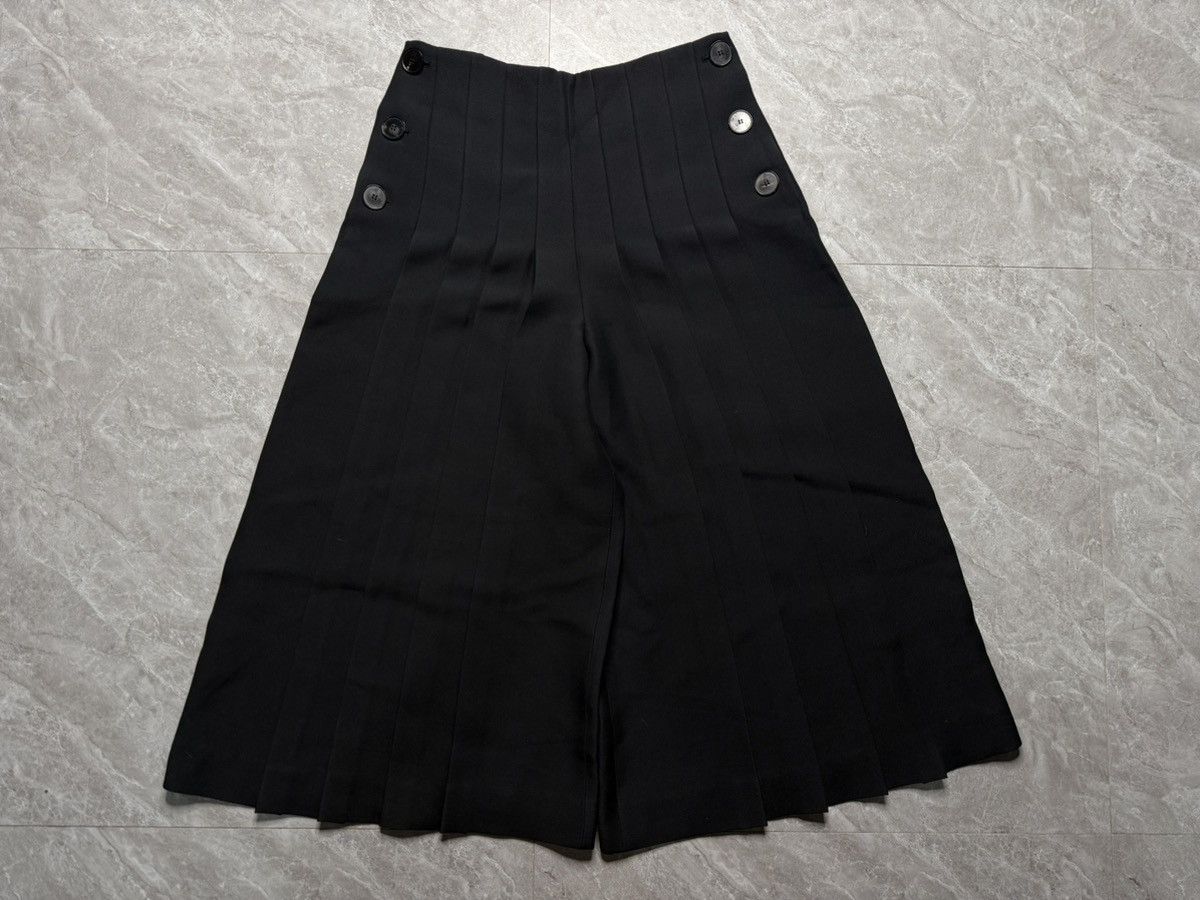 Dior Christian Dior A/W 18 Pleated High-waisted Cullotes Woolsilk Size 27" / US 4 / IT 40 - 3 Thumbnail