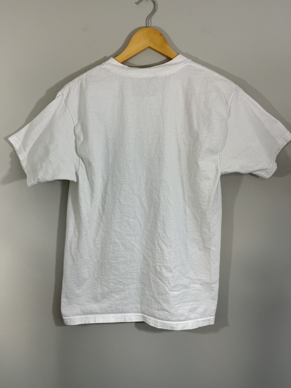 Vintage Distressed ELLE Fashion Magazine White Tee Size US L / EU 52-54 / 3 - 4 Thumbnail