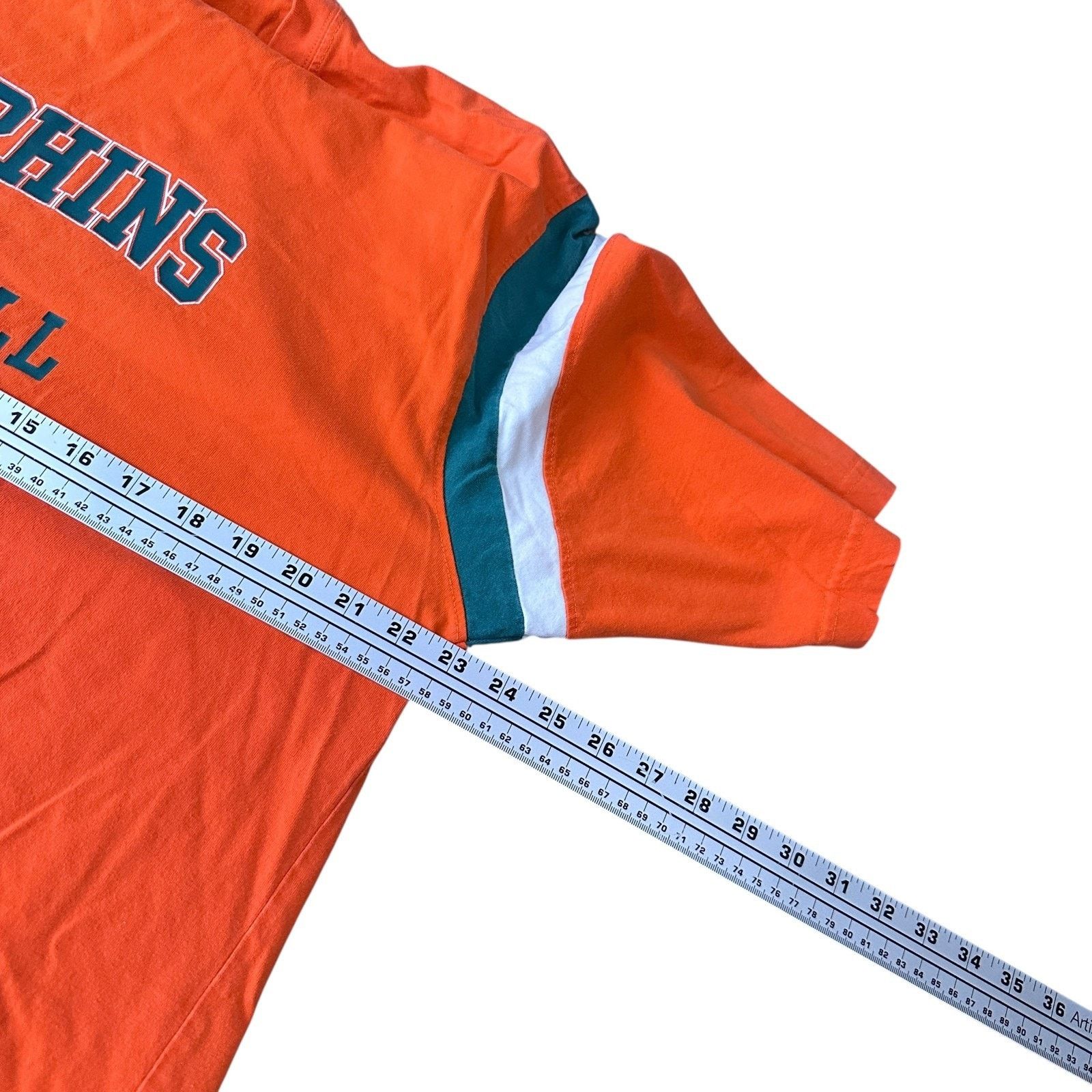 Reebok VTG Reebok NFL Miami Dolphins Football Shirt Men’s L Orange Size US L / EU 52-54 / 3 - 6 Thumbnail