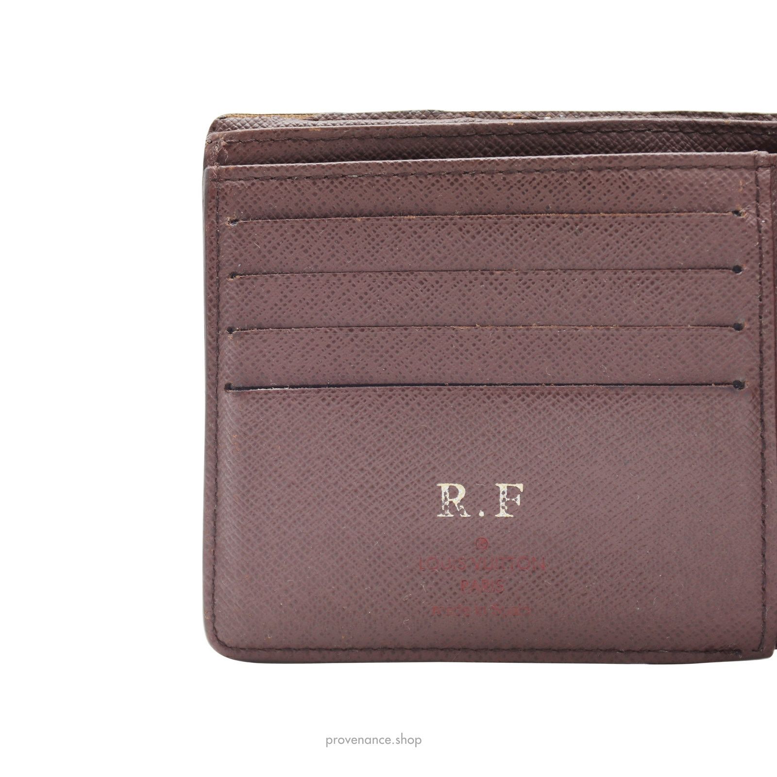 Louis Vuitton 🔴 Louis Vuitton Marco Wallet - Damier Ebene Size ONE SIZE - 7 Thumbnail