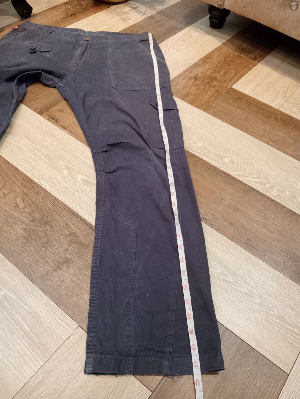 Napapijri NAPAPIJRI FADED BLUE CARGO PANTS Size US 34 / EU 50 - 18 Thumbnail