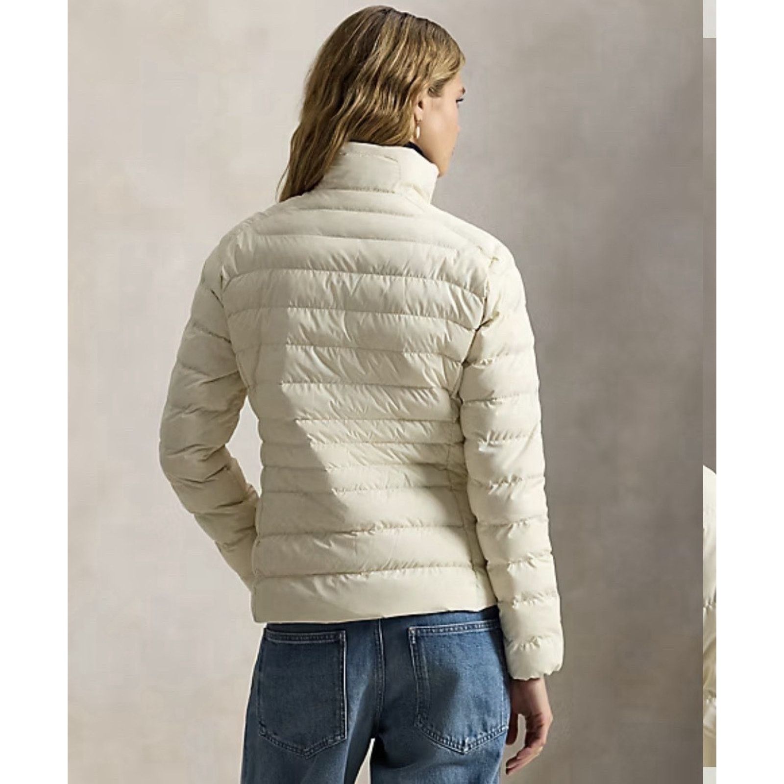 Polo Ralph Lauren NWT Polo Ralph Lauren Woman Jacket water-repellent beige Size L / US 10 / IT 46 - 5 Thumbnail