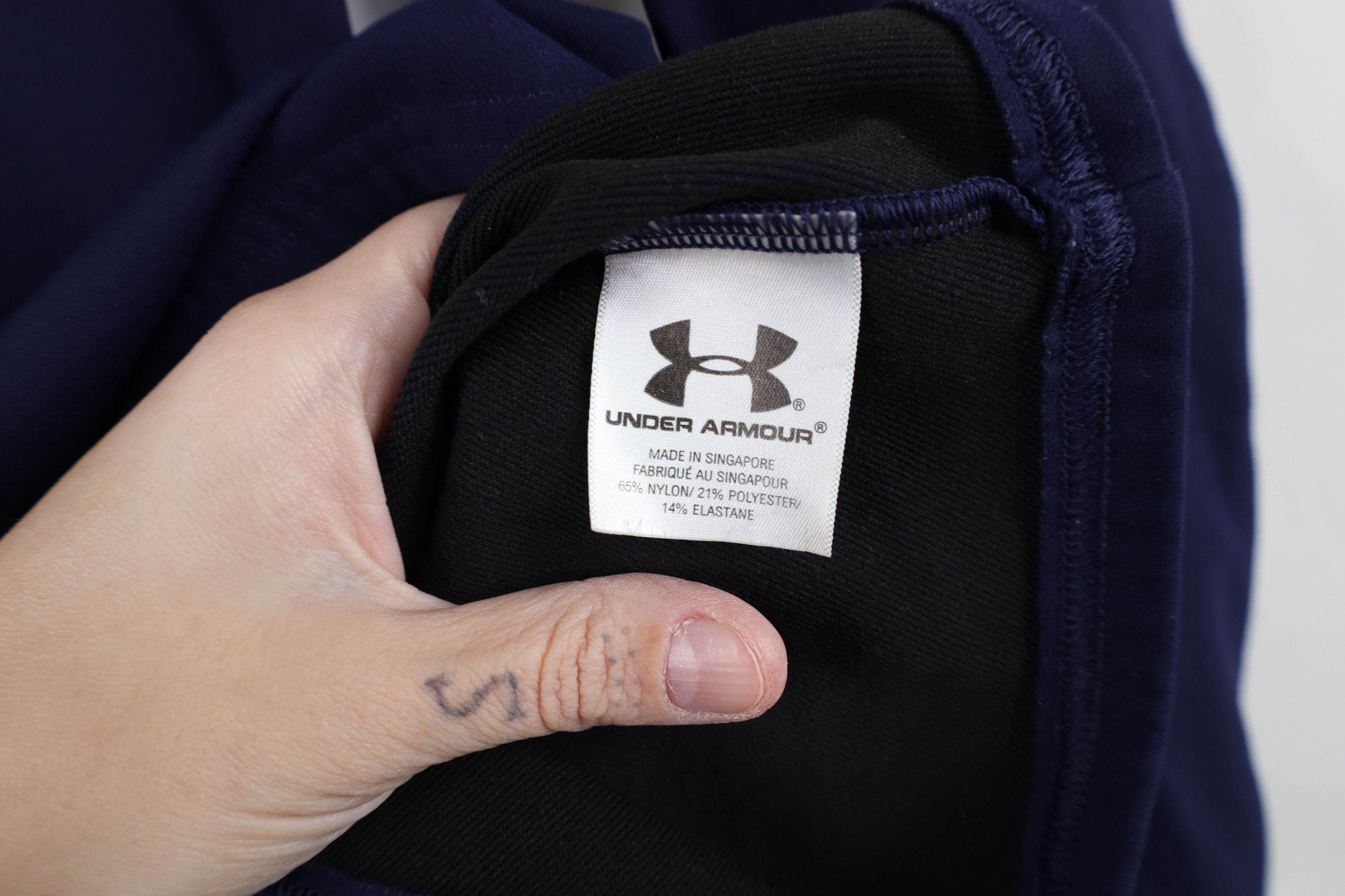 Under Armour Under Armour Compression Training Mock Neck T-Shirt Blue Size US S / EU 44-46 / 1 - 7 Thumbnail