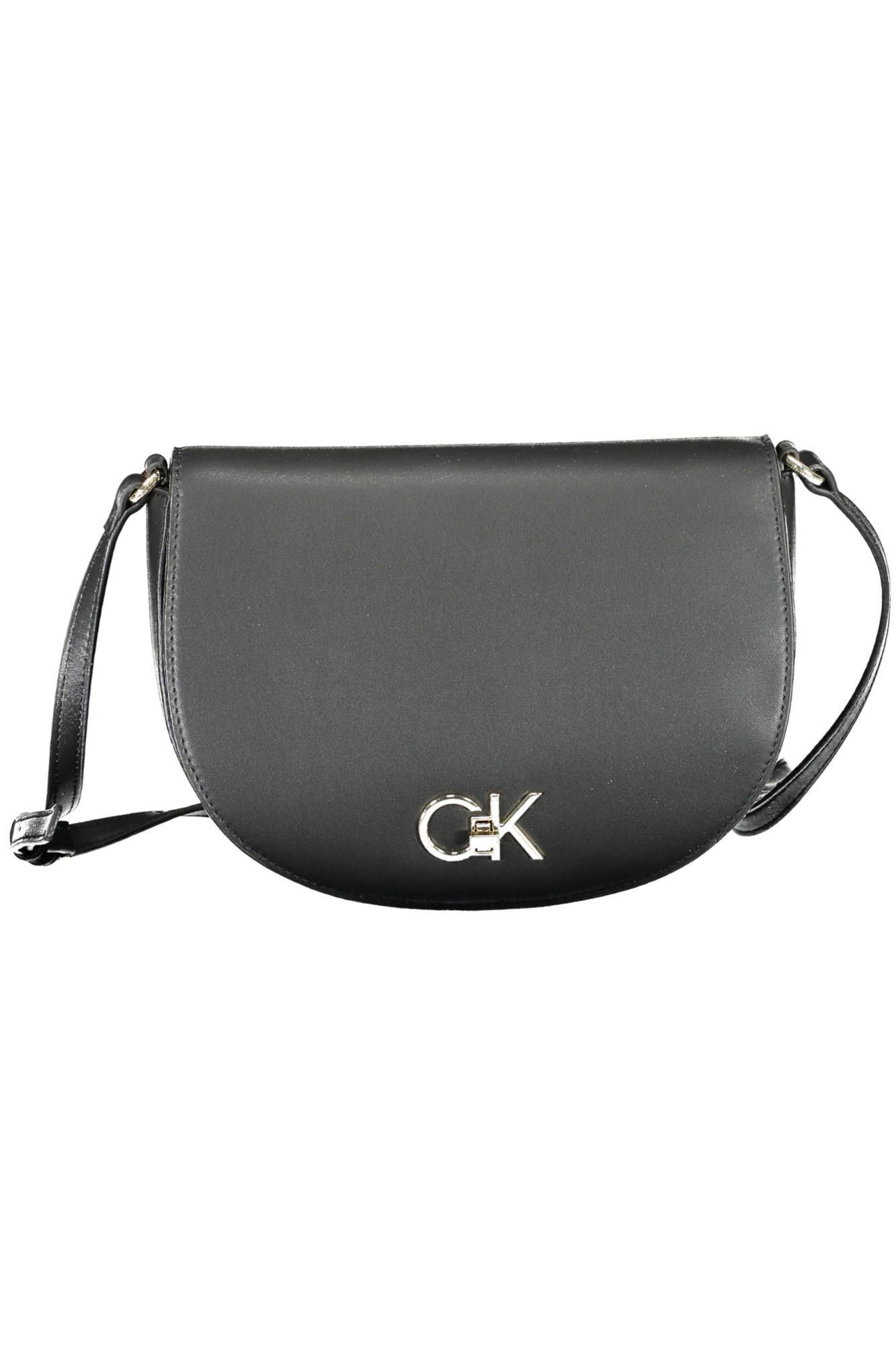Calvin Klein Black Polyester Womens Handbag Size ONE SIZE - 1 Thumbnail