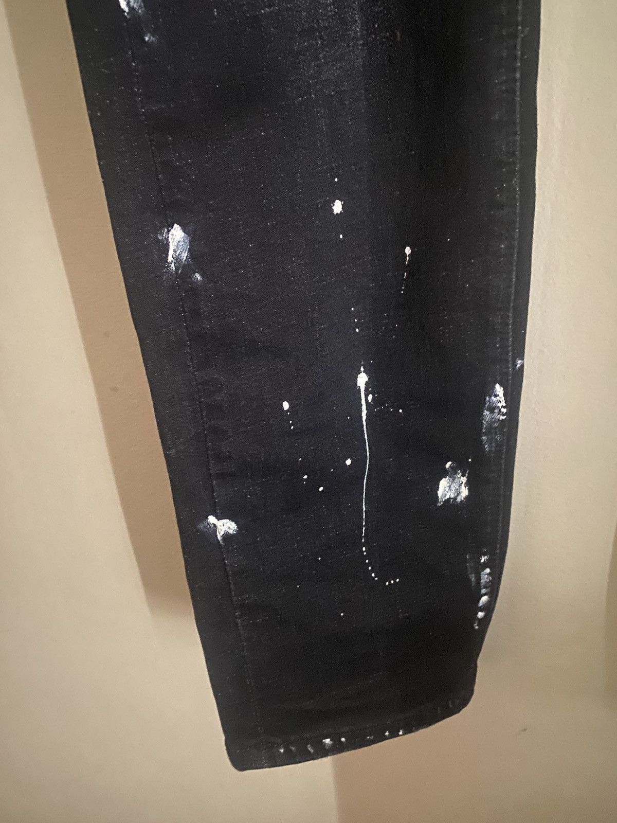 Rta RTA Distressed Charcoal Paint Jeans Size US 32 / EU 48 - 4 Thumbnail