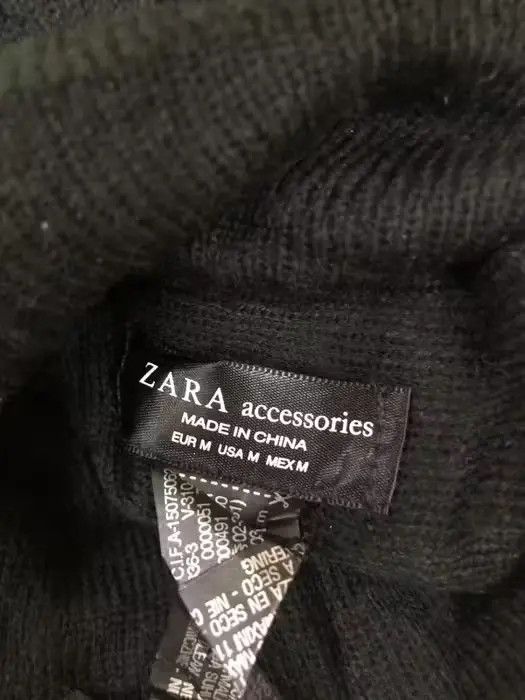 Zara Zara Plain beanie Hat Size ONE SIZE - 5 Thumbnail