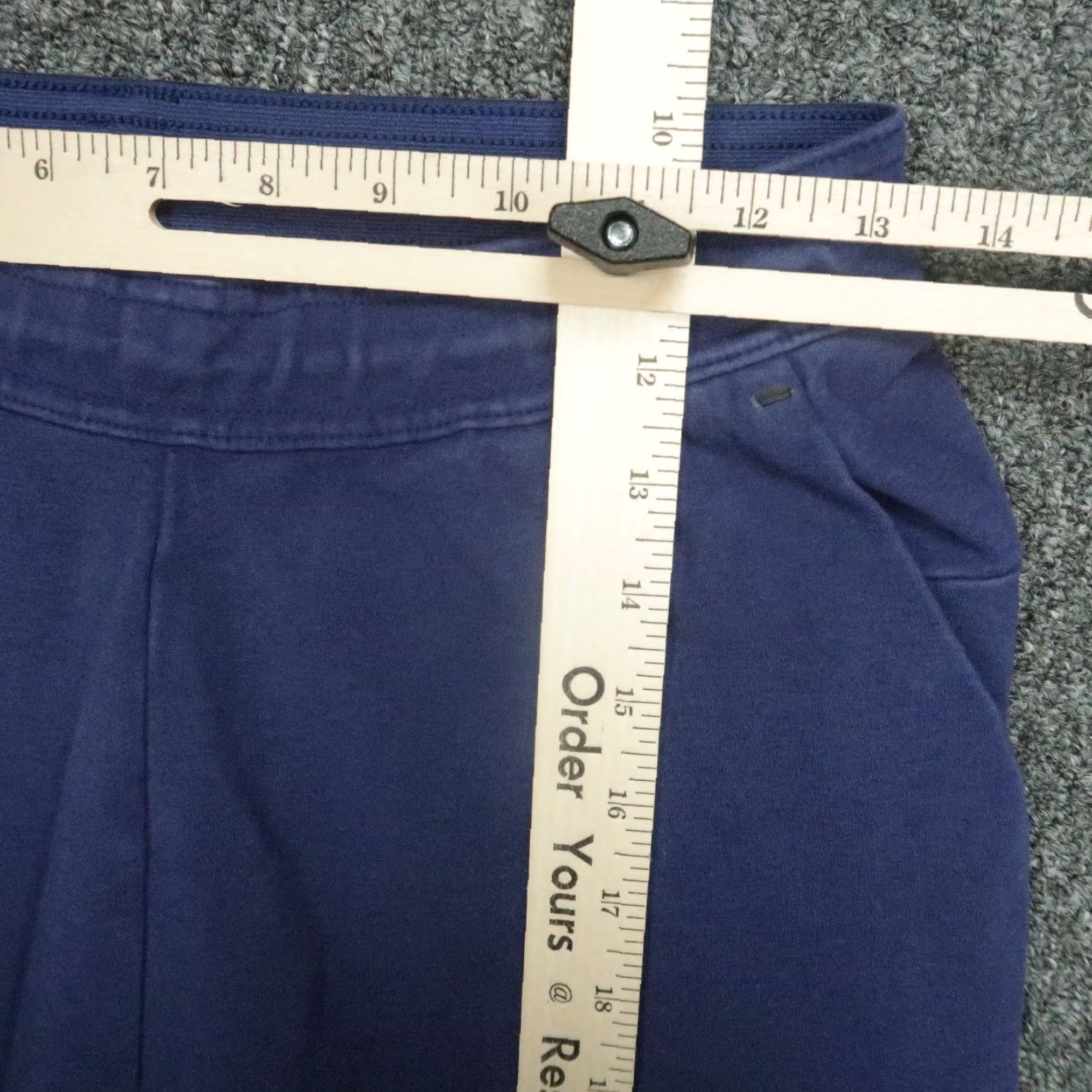 Nike Nike Pants Men Small Blue Tech Fleece Joggers Athletic Zip Pocket USA Soccer Size US 29 - 7 Thumbnail
