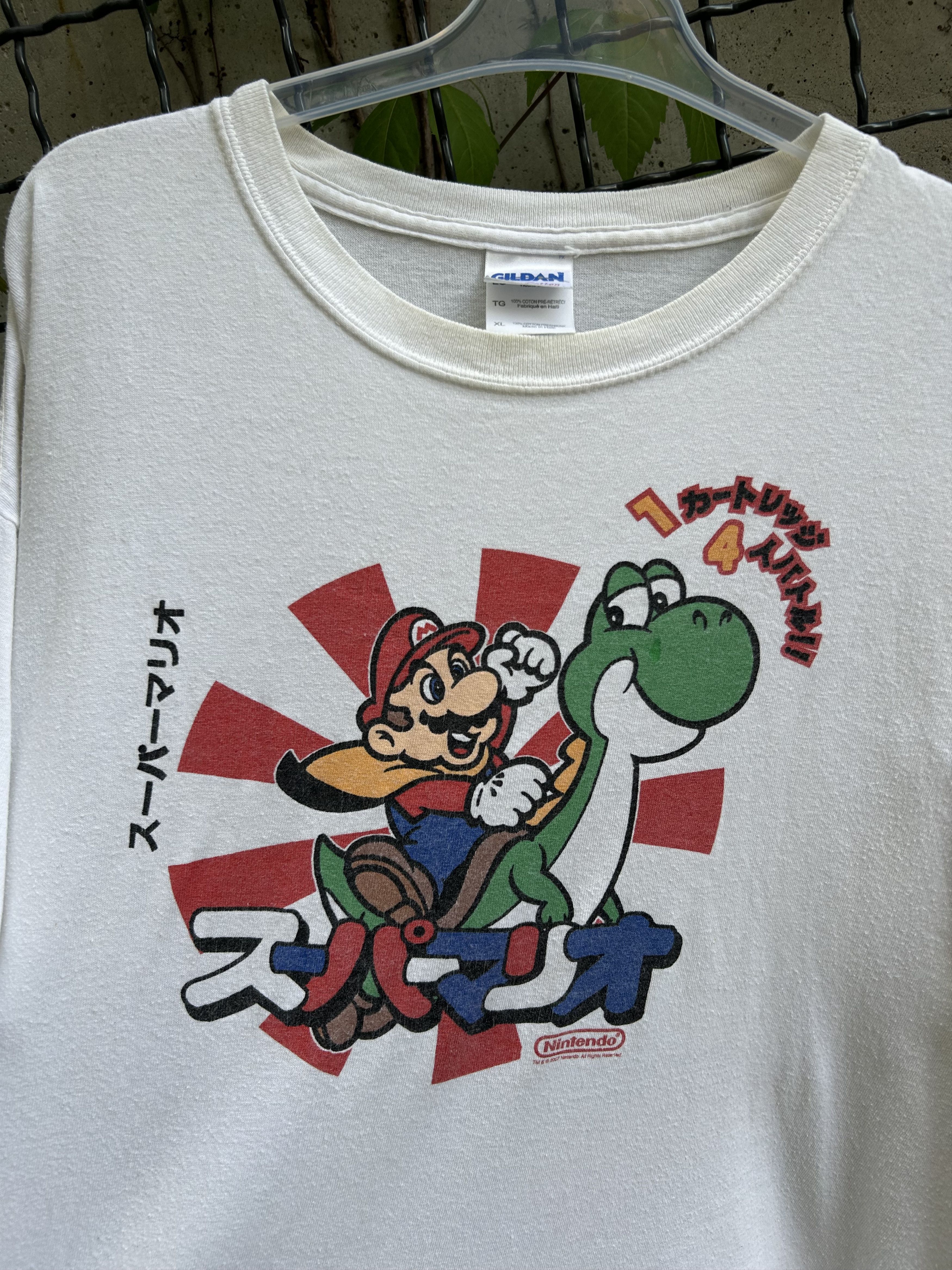 Nintendo Vintage 2007 Super Mario Nintendo Game T-shirt Size US XL / EU 56 / 4 - 3 Thumbnail