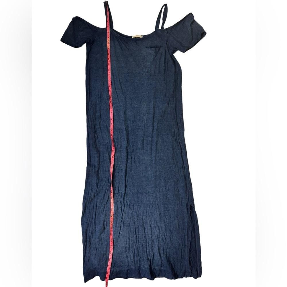 Designer Anthropologie l Cloth & Stone Jersey Midi Dress Medium Size M / US 6-8 / IT 42-44 - 4 Thumbnail