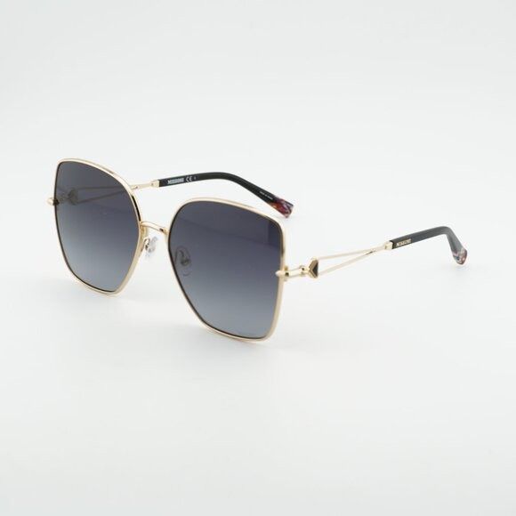 Missoni Missoni MIS 0052/S 0J5G 9O Sunglasses Gold Square Frame Size ONE SIZE - 1 Thumbnail