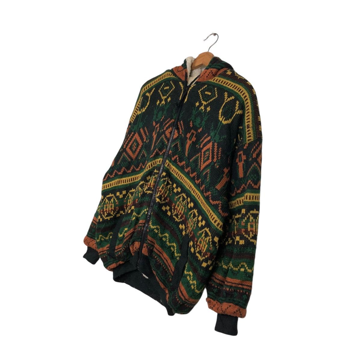Japanese Brand 🔥VINTAGE BOMBER JACKET INDIAN BOSS NAVAJO NATIVE DESIGN Size US L / EU 52-54 / 3 - 4 Thumbnail