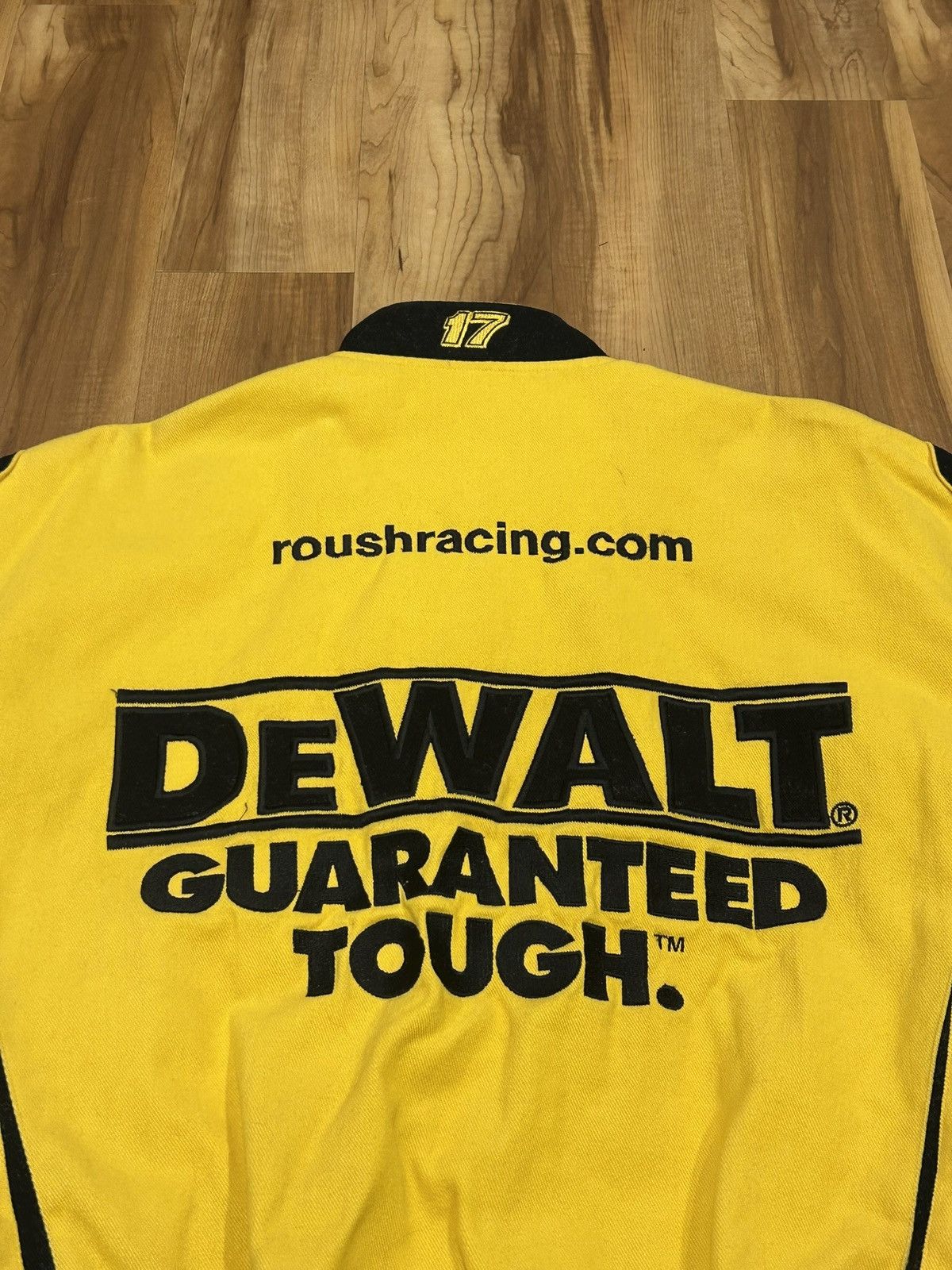 JH Design Vintage JH Designs NASCAR Matt Kenseth DeWalt Racing Jacket Size US L / EU 52-54 / 3 - 4 Thumbnail