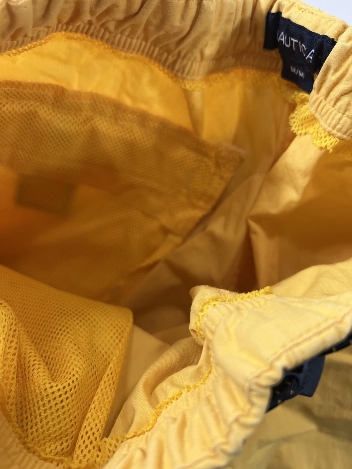 Unknown London Nautica Yellow Men's Casual Shorts with Black Side Stripe Size US 32 / EU 48 - 5 Thumbnail