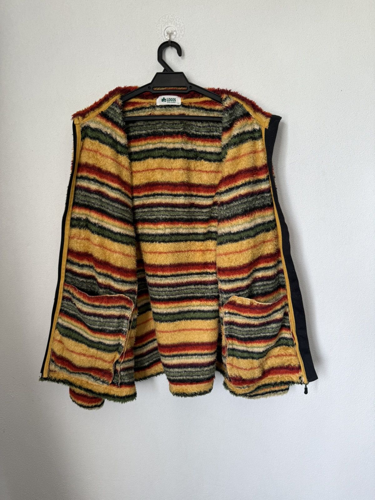 Arc'teryx Canada Brand Logos Multi Colour Stripe Fleece Zipper Size US L / EU 52-54 / 3 - 6 Thumbnail