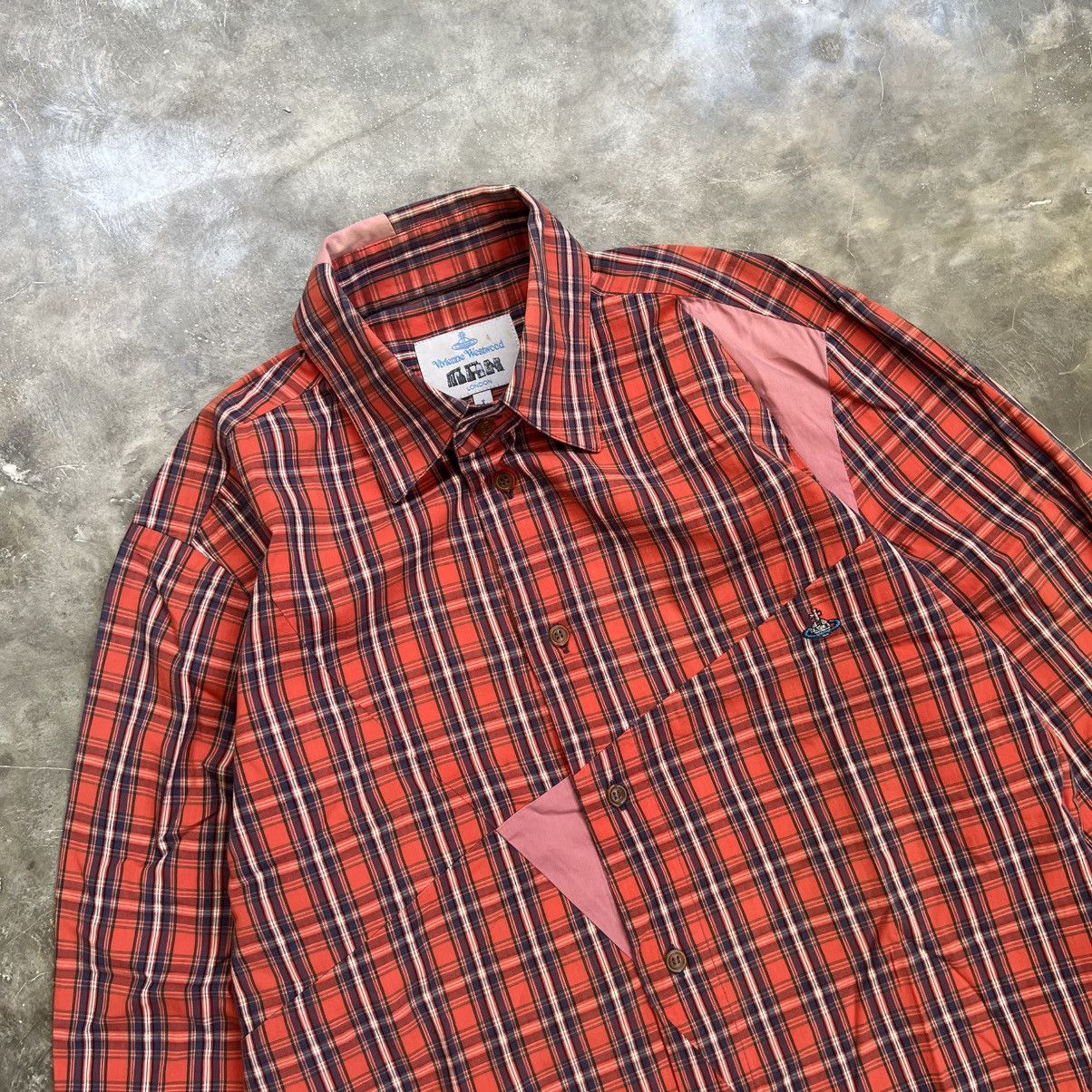Vivienne Westwood Vintage Vivienne Westwood Man Patchwork Longsleeve Shirt Size US L / EU 52-54 / 3 - 2 Thumbnail