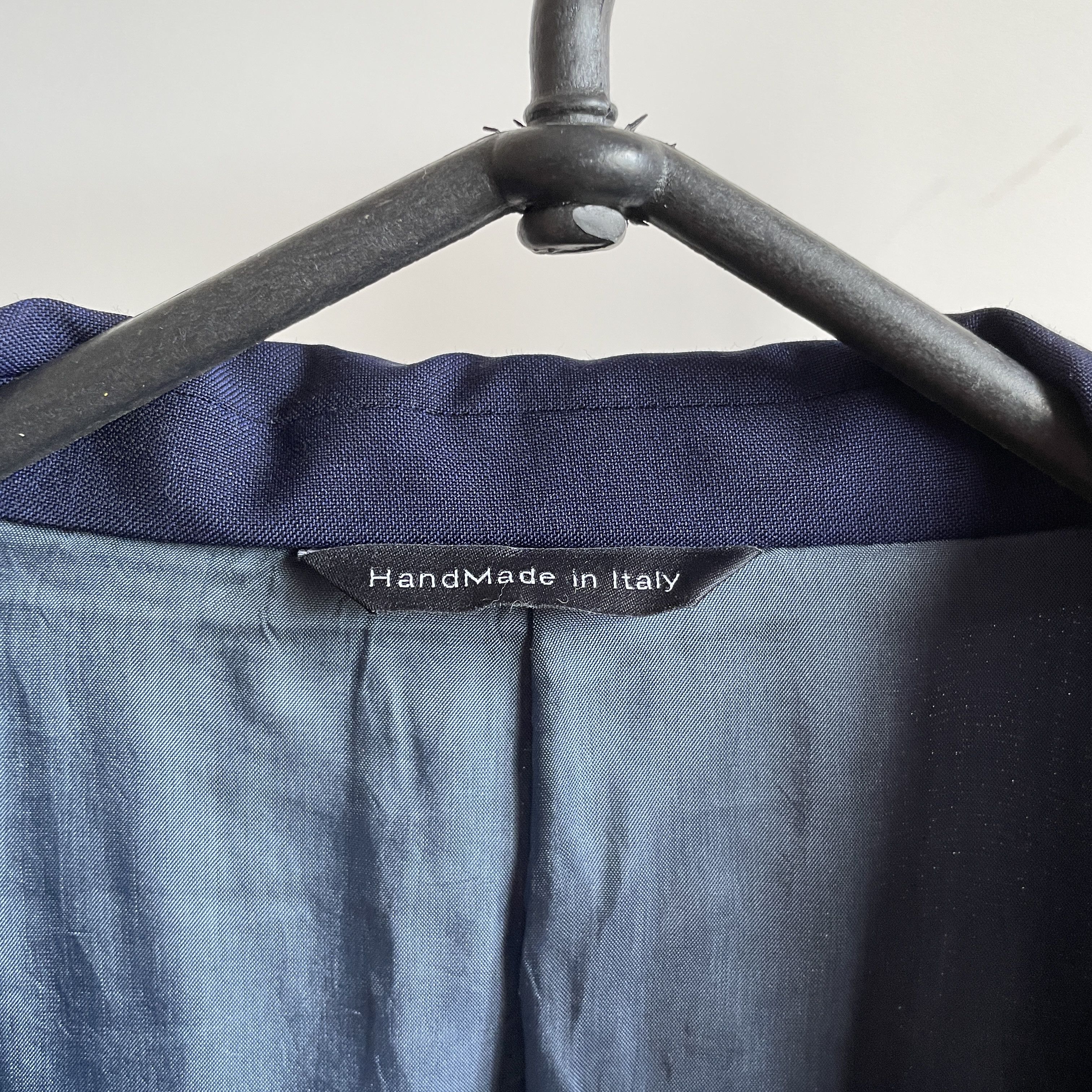Tonello Tonello Handmade Wool/Mohair Suit Jacket Blazer Size EUR 50 Size 40R - 7 Thumbnail