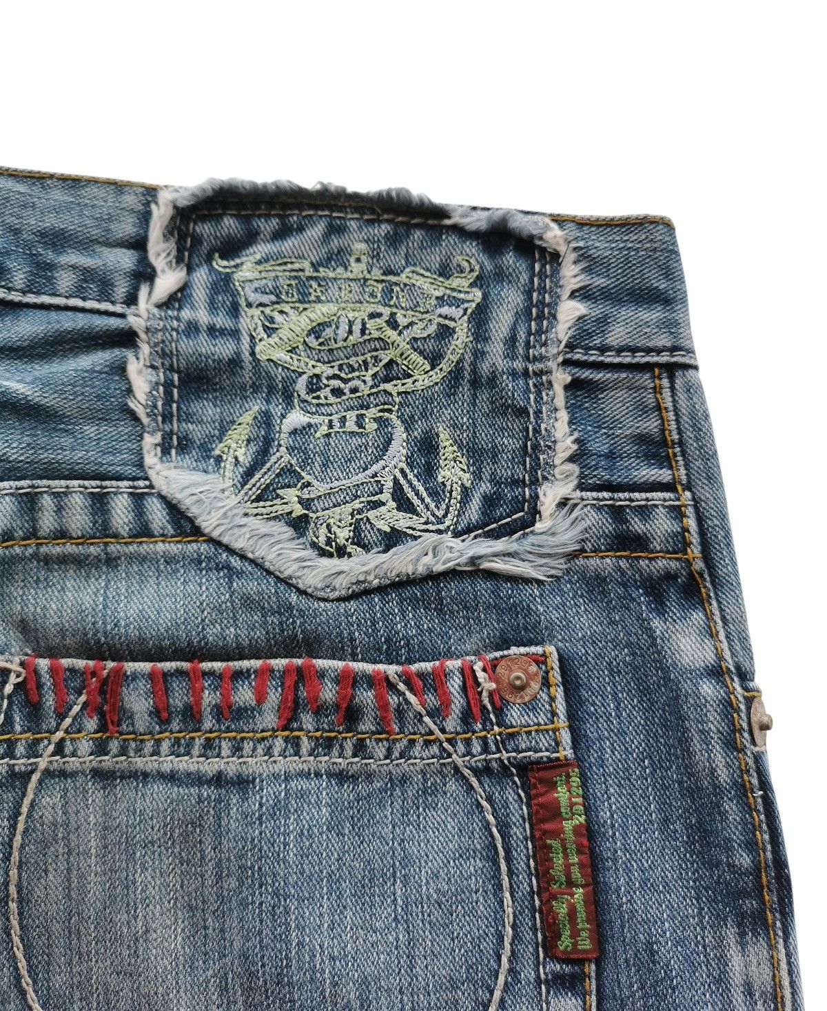 291295=Homme 291295 HOMME Patchwork Jeans Pirates of the Desert Size US 31 - 7 Thumbnail